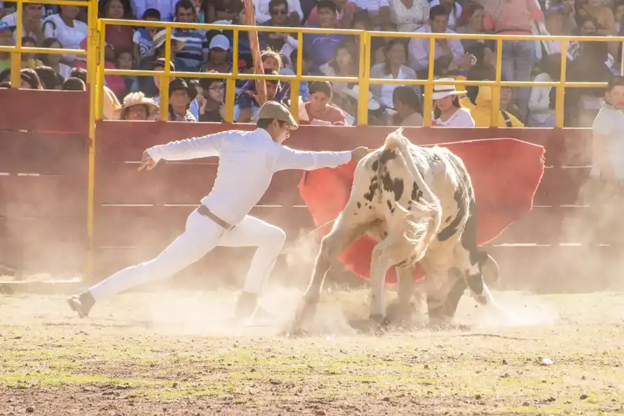 Imagen Tradicional Corrida De Toros De Huanta Por Aniversario Patrio - Imagen 1