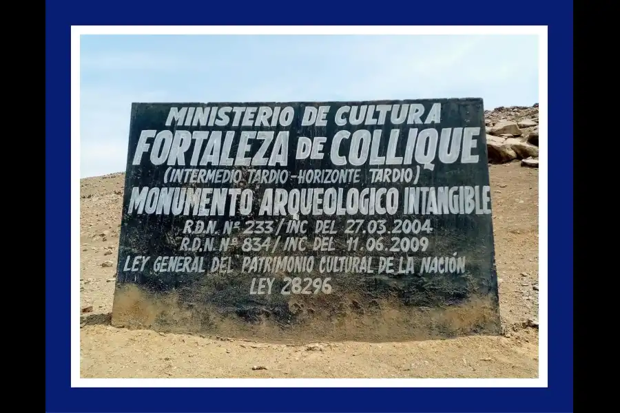 Imagen Zona Arqueológica Monumental Fortaleza De Collique - Imagen 5