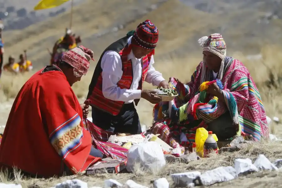 Imagen Pago A La Tierra En El Apu Soñaque - Imagen 3