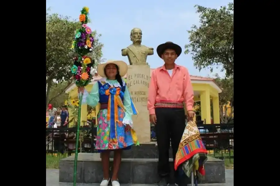 Imagen Danza Huañas Y Huaños Del Distrito De Calango - Imagen 1