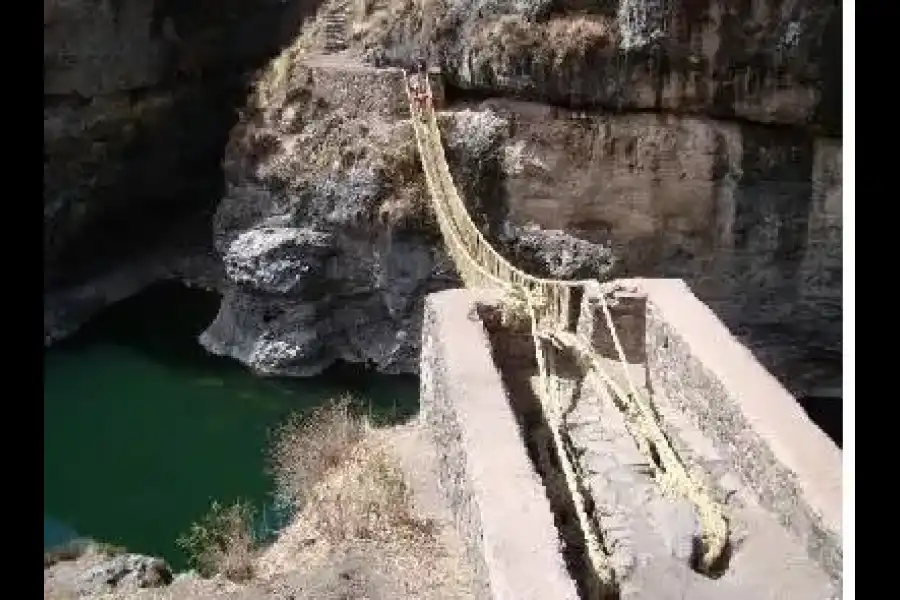 Imagen Puente Colgante De Queshuachaca - Imagen 1