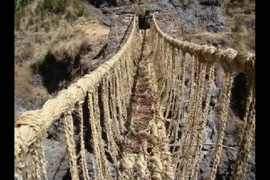 Imagen Puente Colgante De Queshuachaca - Imagen 4